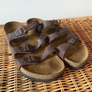 Birkenstock 3-Strap Sandals, Size 8